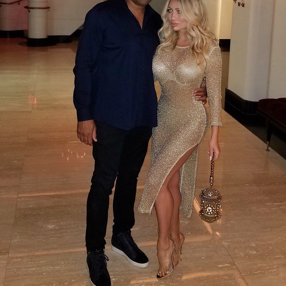 stylish gold dress